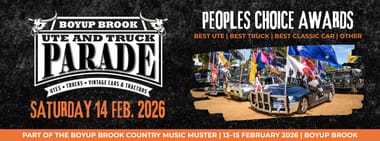 2026 Boyup Brook Ute & Truck Parade