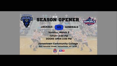 Jamestown Jackals vs TriState Admirals