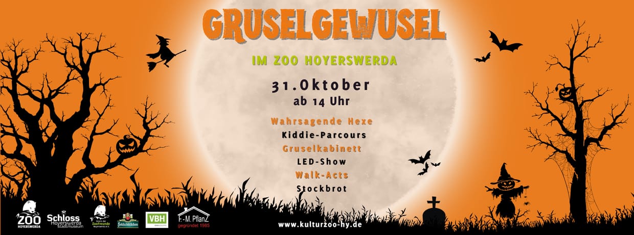 Gruselgewusel im Zoo Hoyerswerda