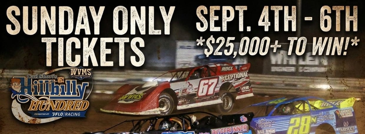 Hillbilly 100 | SUNDAY ONLY