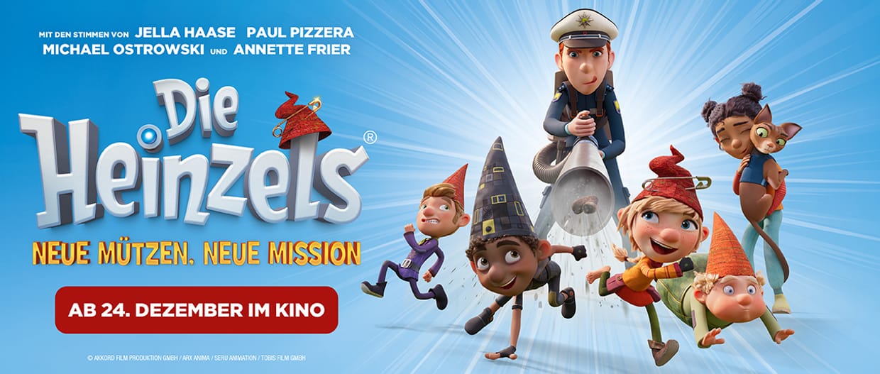 Kino: Die Heinzels 2 - Neue Mützen, neue Mission