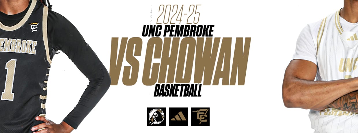 UNCP Braves Basketball Vs Chowan