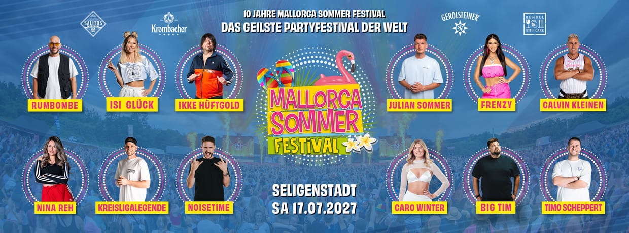 Mallorca Sommer Festival Seligenstadt 2027