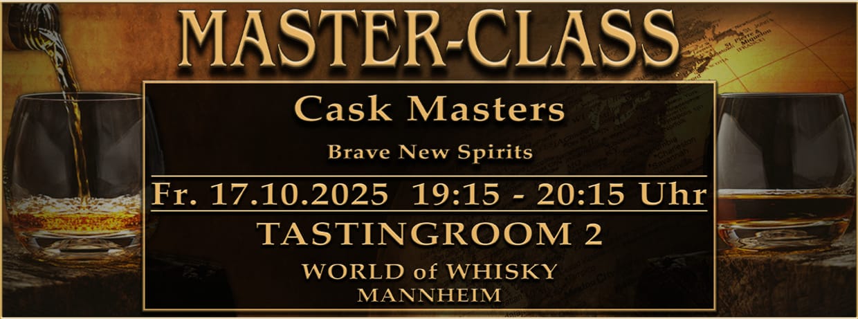 World of Whisky Masterclass - Cask Masters