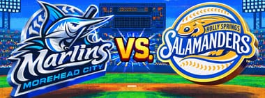 HOLLY SPRINGS SALAMANDERS VS. MOREHEAD CITY MARLINS 
