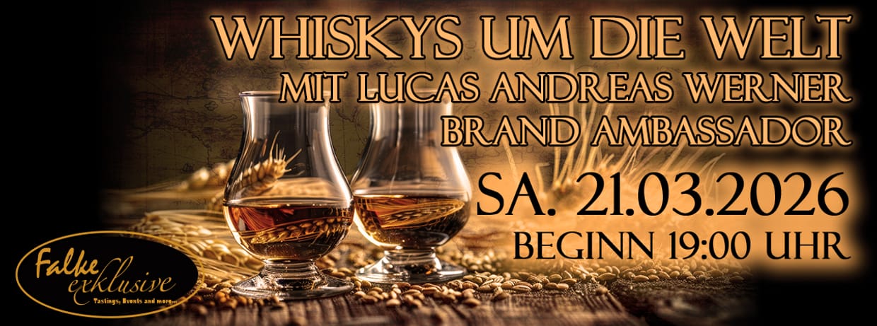 Whisky Tasting - einmal um die Welt 2026