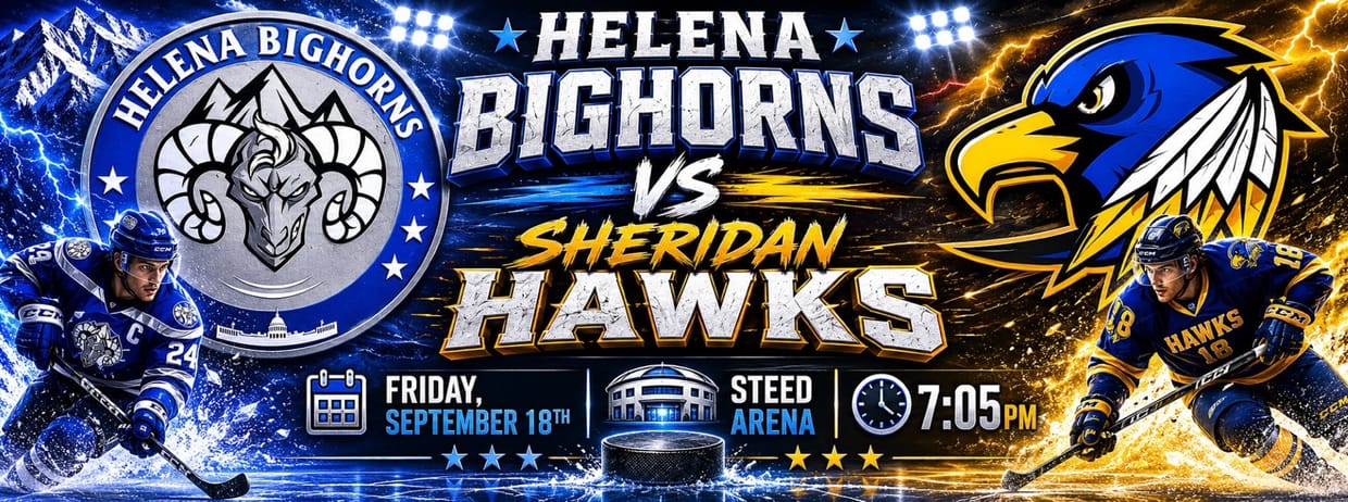 Helena Bighorns vs Sheridan Hawks