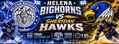 Helena Bighorns vs Sheridan Hawks