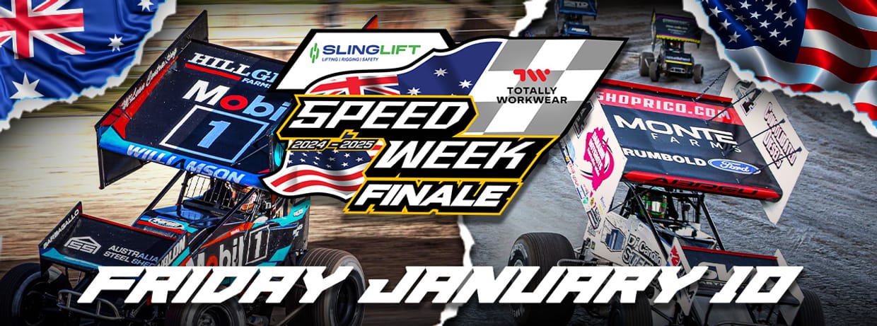 USA V WA Sprintcar Speedweek Grand Final Friday