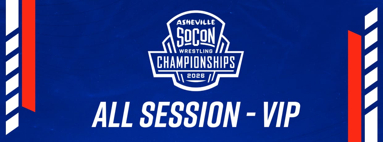 2026 Explore Asheville SoCon Wrestling Championships - All Session VIP Pass