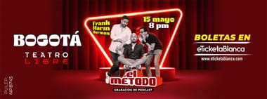 EL MÉTODO: CON FRANK, MARIN Y GERMAN (EN VIVO EN BOGOTÁ)