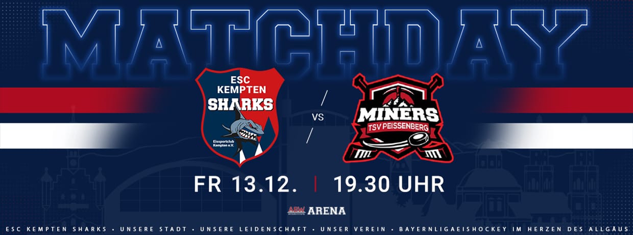 SHARKS vs. MINERS