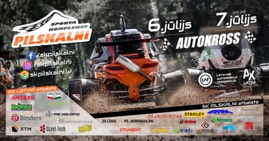 Latvijas autokrosa čempionāta un kausa 3. posms, B6000 bagiju 1. posms, Pilskalnu trase, Jēkabpils