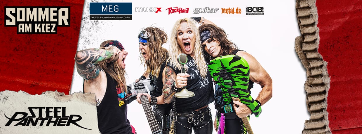 STEEL PANTHER + NANOWAR OF STEEL – On The Prowl World Tour