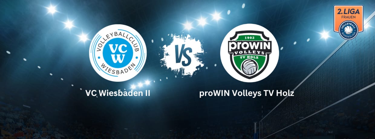 VC Wiesbaden II - proWIN Volleys TV Holz