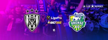 INDEPENDIENTE DEL VALLE vs ORENSE