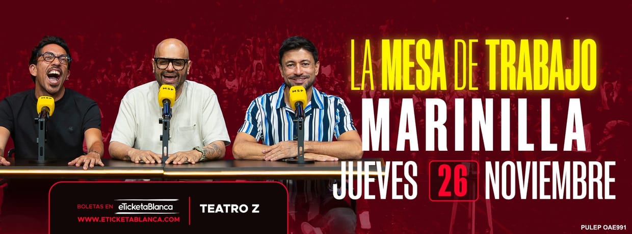 MONOLOGOS SIN PROPINA - LA MESA DE TRABAJO (MARINILLA) - SENTADOS 