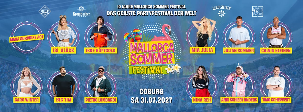 Mallorca Sommer Festival Coburg 2027