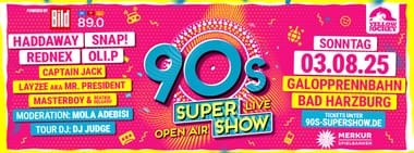 90s Super Show Bad Harzburg - live & open air