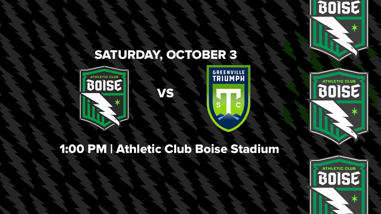 Athletic Club Boise vs Greenville Triumph SC