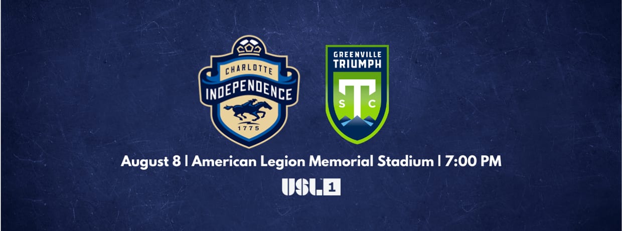 Charlotte Independence vs. Greenville Triumph SC
