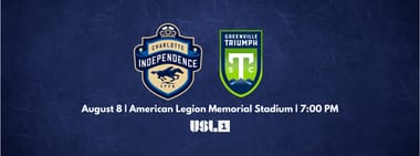 Charlotte Independence vs. Greenville Triumph SC