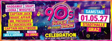 90s Super Show Graz 2027