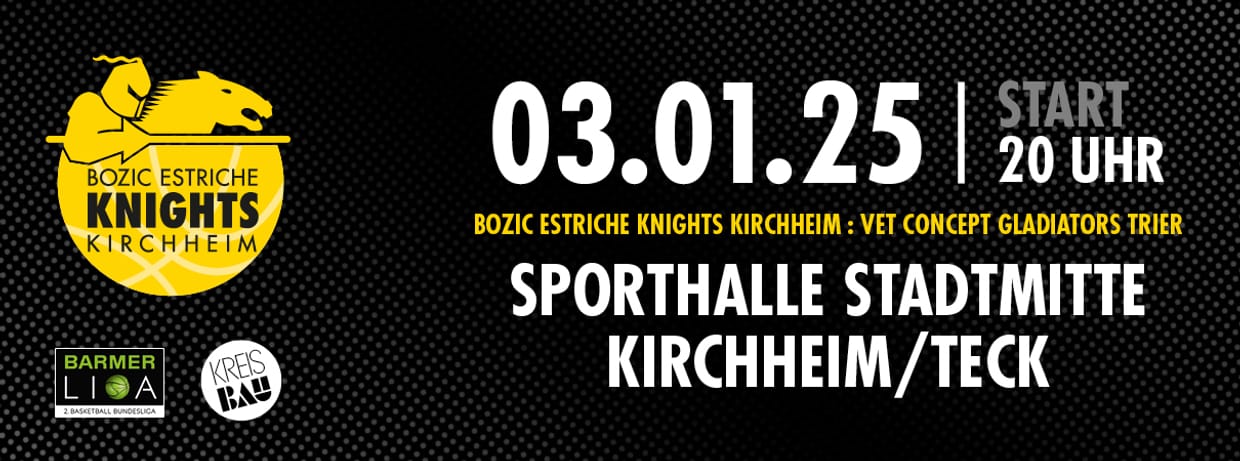 Bozic Knights vs. VET Concept Gladiators Trier