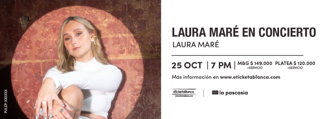 LAURA MARÉ EN CONCIERTO - EN LA PASCASIA