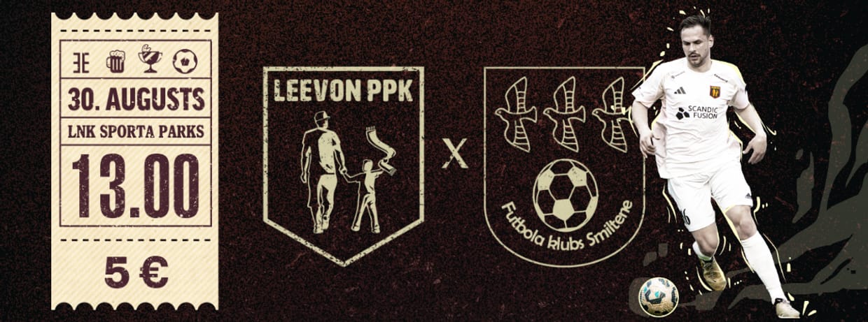 Nākotnes līga: Leevon PPK - FK Smiltene/BJSS