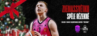 Ziemassvētku spēle: Rīgas Zeļļi - Tartu Ulikool