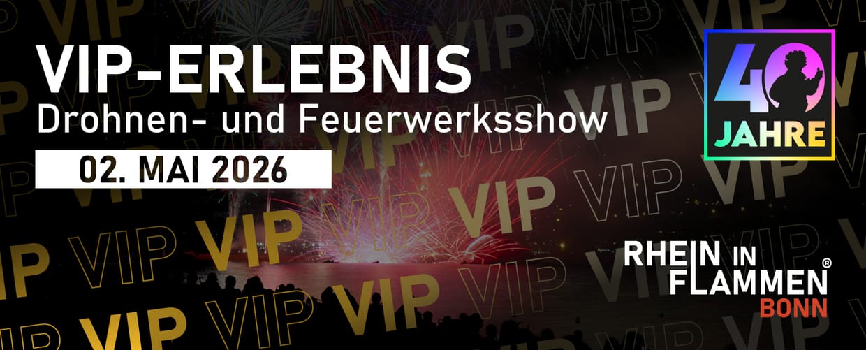 VIP-Erlebnis: 40 Jahre Rhein in Flammen