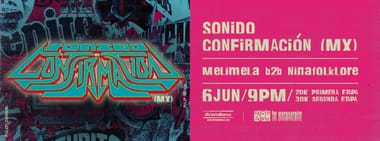 FIESTA SONIDERA CON SONIDO CONFIRMACIÓN (MEX) Y MELIMELA B2B NINA FOLKLORE EN LA PASCASIA