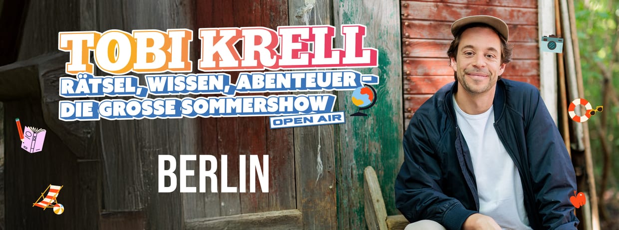 Tobi Krell live in Berlin ■ Open Air