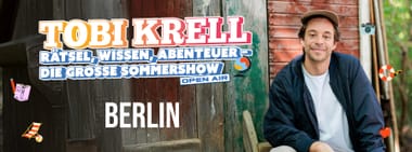 Tobi Krell live in Berlin ■ Open Air