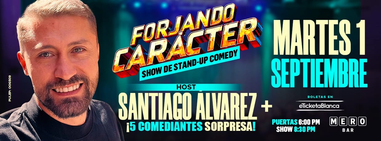 FORJANDO CARACTER: SHOW DE STAND-UP COMEDY (EN MERO BAR)