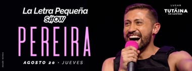 LA LETRA PEQUEÑA SHOW (EN PEREIRA)