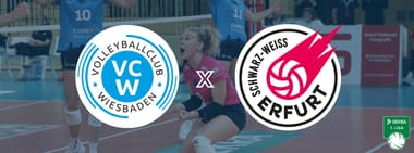 VC Wiesbaden - Schwarz-Weiß Erfurt