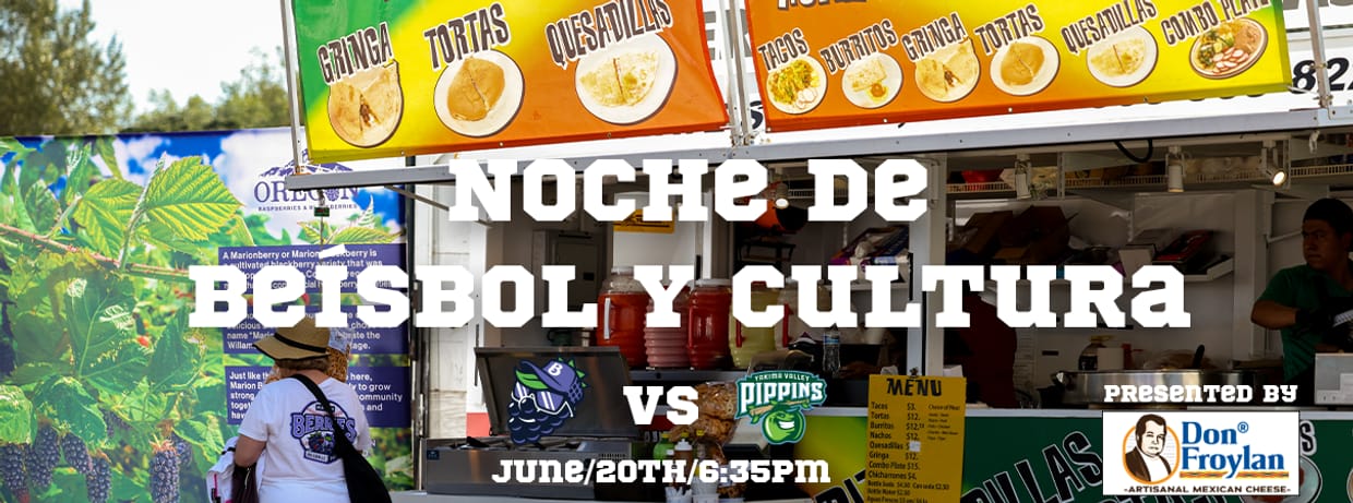 Noche de Béisbol y Cultura Presentado Por Don Froylan Creamery