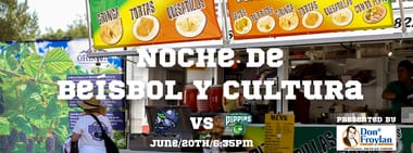 Noche de Béisbol y Cultura Presentado Por Don Froylan Creamery