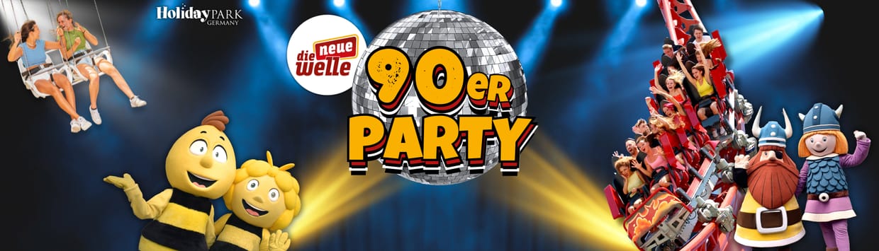 die neue welle 90er Party im Holiday Park