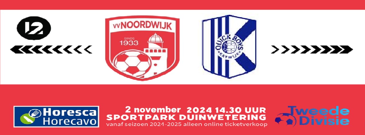 vv Noordwijk - Quick Boys