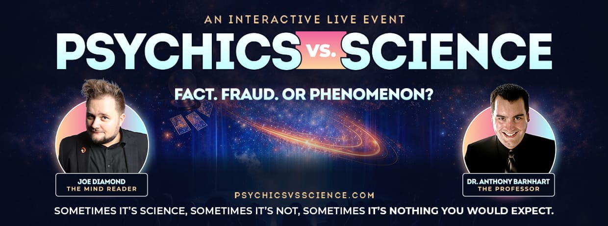 Psychics vs Science - CANCELLED