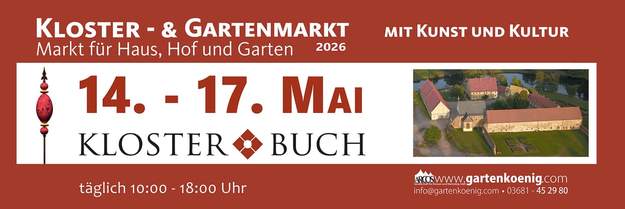 Kloster- & Gartenmarkt Kloster Buch