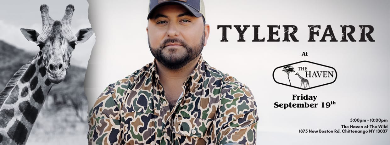 Tyler Farr at The Haven of The Wild