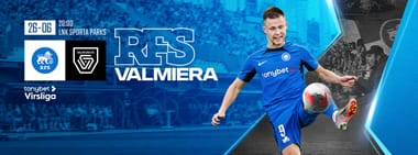 Tonybet Virslīga: RFS - VALMIERA FC