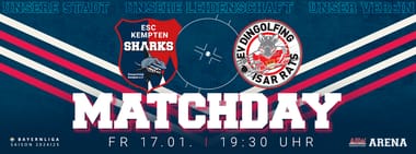 MATCHDAY vs. EV Dingolfing "Isarrats"