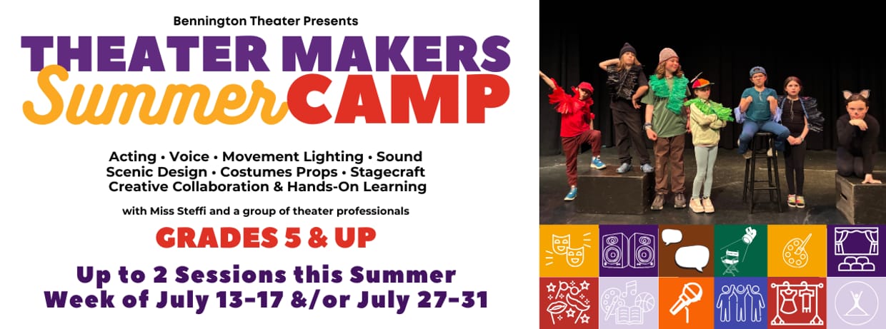 Theater Makers Summer Camp July 27-31
