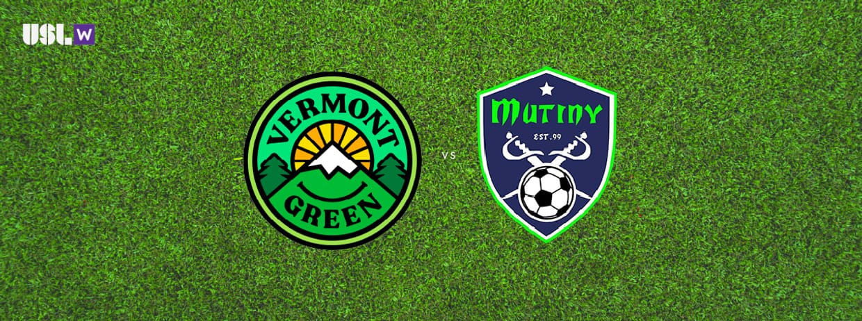 Vermont Green FC Women vs New England Mutiny