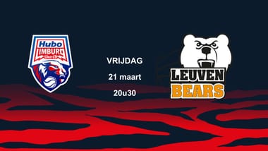 Hubo Limburg United - Stella Artois Leuven Bears